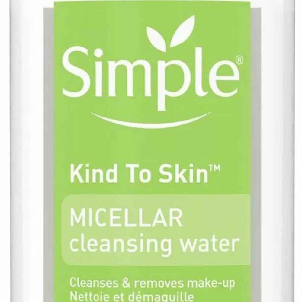 Simple Micellar Cleansing Water - 13.5 fl oz Jumbo Family Size Make-Up Remover
